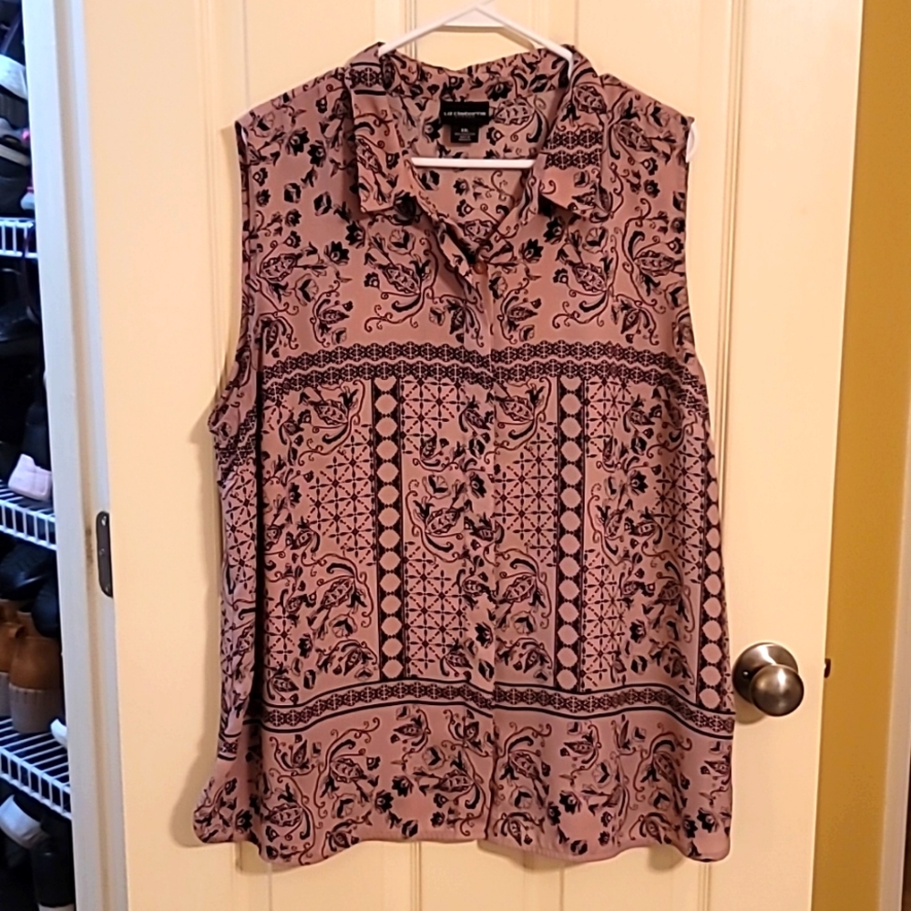 Liz Claiborne Sleeveless Top